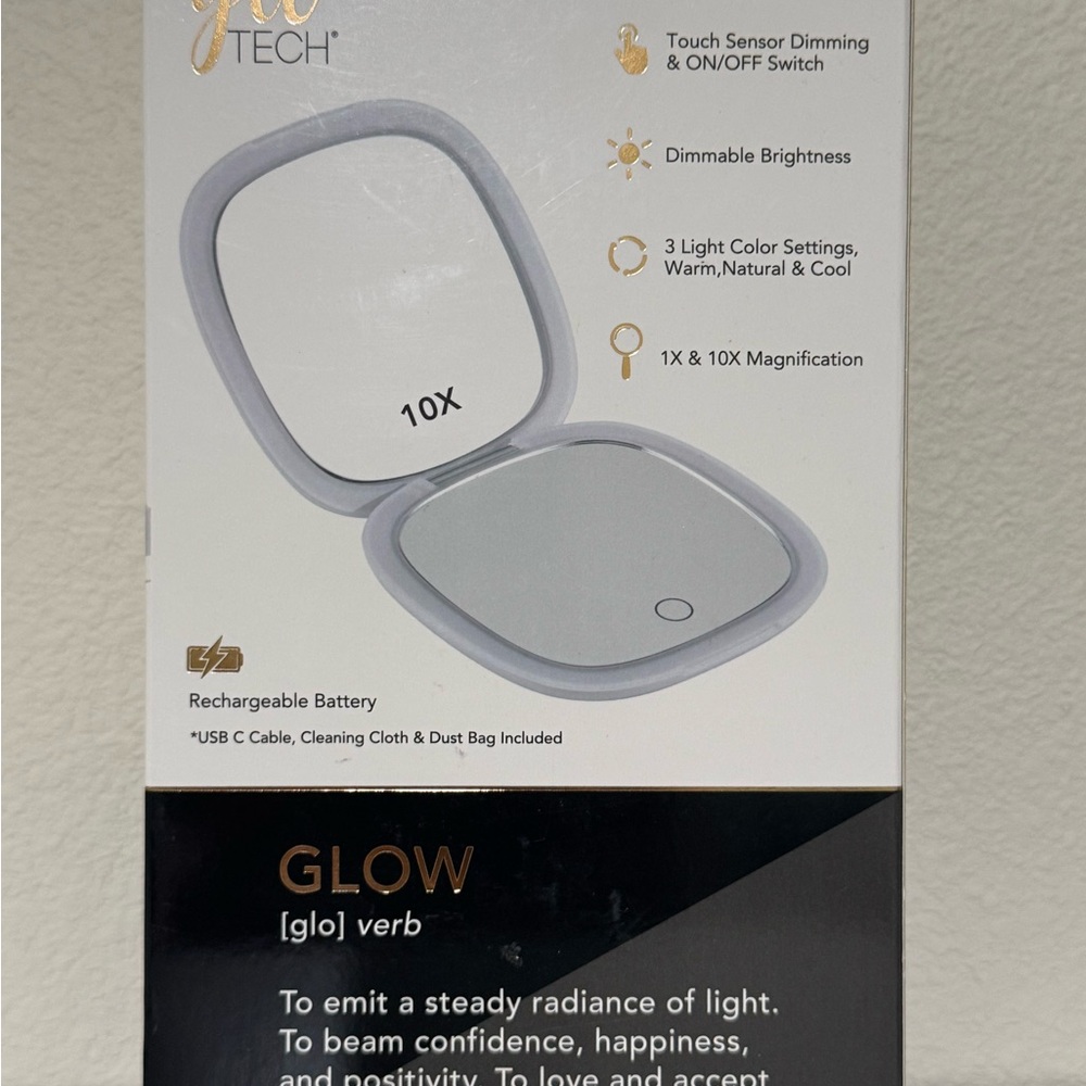 GloTech LED Compact Mirror - Picture 2 of 4
